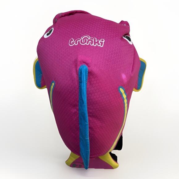 Trunki PaddlePak Pink Fish Swim Backpack Beach Pool Water Resistant Toddler Size - Picture 9 of 10